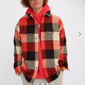 Levis Gold Tab Plaid Jackson Flannel Worker Over-shirt